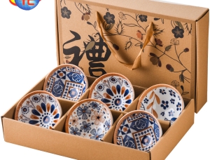 Xưởng sản xuất thùng hộp đựng chén đĩa sứ đẹp