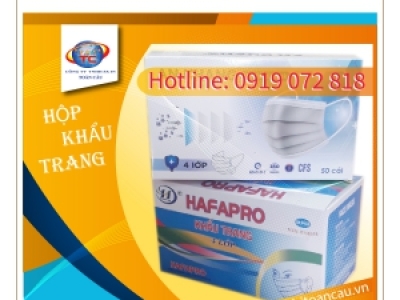BAO BÌ TC CUNG CẤP HỘP ĐỰNG KHẨU TRANG MÙA DỊCH