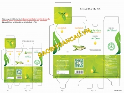 IN HỘP TINH DẦU