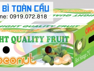 In bao bì nông sản xuất khẩu giá rẻ - chất lượng cao