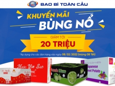 KHUYẾN MÃI BÙNG NỔ CHÀO ĐÓN XUÂN NHÂM DẦN 2022
