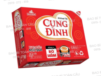  Cơ sở sản xuất thiết kế in thùng mì nội địa và xuất khẩu uy tín