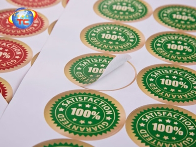 Đơn vị sản xuất decal, nhãn dán theo yêu cầu chất lượng