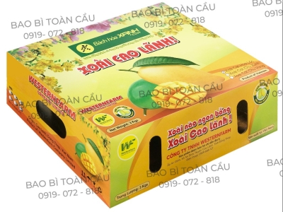 Các lưu ý khi chọn thùng carton đựng nông sản