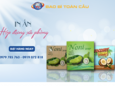 Hộp giấy đựng xà phòng đa dạng mẫu mã, giá rẻ tại Củ Chi