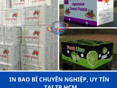 In bao bì chuyên nghiệp, uy tín tại Tp.HCM
