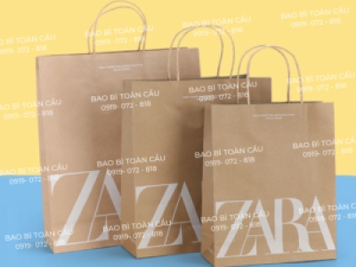 Nơi nhận in bao bì giấy kraft uy tín - miễn phí thiết kế mẫu
