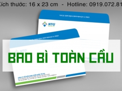 In bao bìa thư đẹp, chất lượng tại TP.HCM