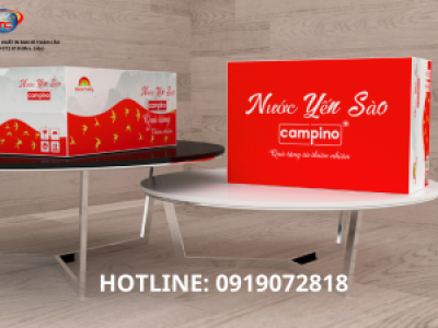 In hộp đựng nước yến sào cao cấp tại Tp.HCM