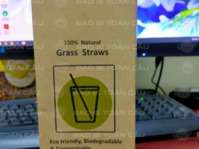 In hộp đựng ống hút gạo, ống hút giấy tại Củ Chi