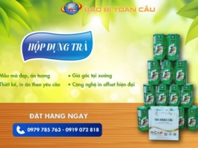 In hộp đựng trà cao cấp, giá tốt tại Củ Chi