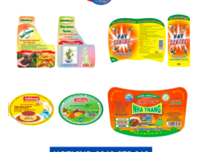 In tem nhãn decal mẫu mã đẹp, giá rẻ tại TOÀN CẦU