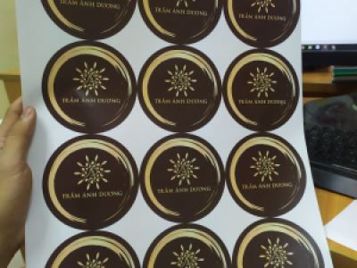 In tem nhãn sản phẩm ấn tượng, chất lượng cao tại Củ Chi