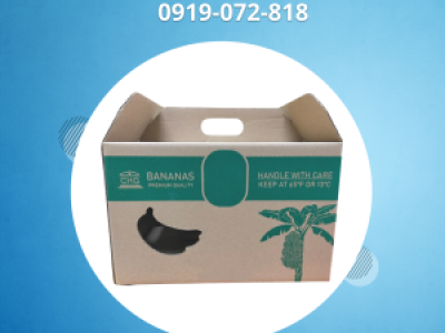 In thùng carton đựng chuối giá rẻ, mọi kích thước tại Củ Chi