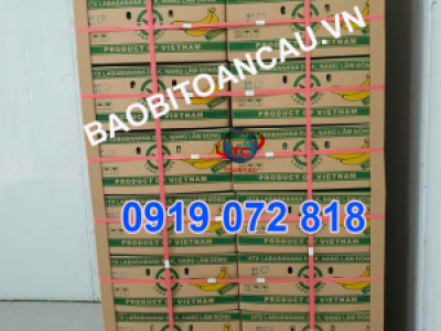 In thùng carton đựng chuối xuất khẩu giá rẻ tại Tp.HCM