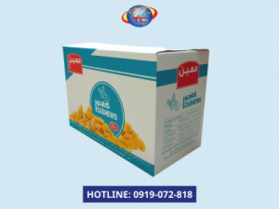 In thùng carton đựng hạt điều xuất khẩu giá rẻ tại Củ Chi