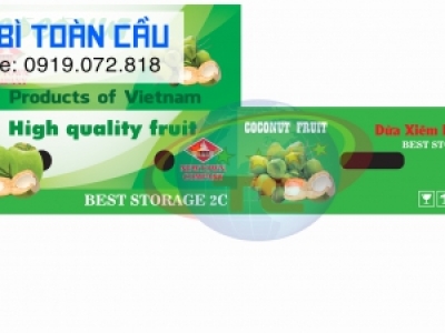 In thùng dừa 9 trái giá rẻ tại TP.HCM