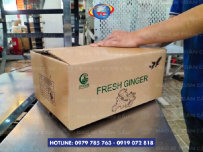In thùng đựng gừng giá rẻ, chất lượng