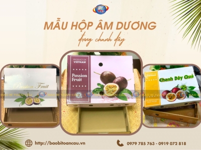 Thùng âm dương đựng chanh dây: Giải pháp đóng gói và bảo quản xuất khẩu tối ưu