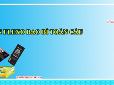 KỸ THUẬT IN FLEXO BAO BÌ TOÀN CẦU  