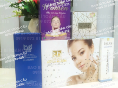 Liên hệ ngay đơn vị sản xuất hộp mỹ phẩm đẹp giá tốt