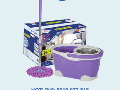 Sản xuất thùng carton đựng cây lau sàn