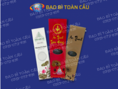 Dịch vụ thiết kế in hộp đựng nhang tại Củ Chi chất lượng cao