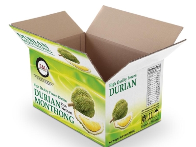 Thùng carton đựng sầu riêng: Giải pháp đóng gói xuất khẩu toàn diện