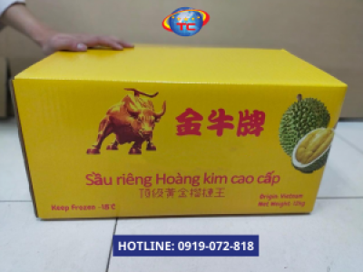 Thùng carton đựng sầu riêng đa dạng mẫu mã, giá ưu đãi tại Tp.HCM