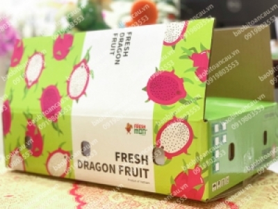 Thùng carton đựng thanh long mẫu mã đẹp, giá gốc tại xưởng ở Củ Chi