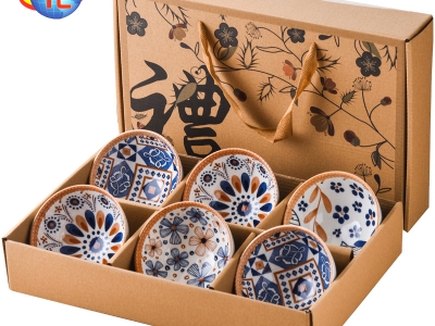 Xưởng sản xuất thùng hộp đựng chén đĩa sứ đẹp