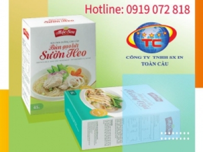 IN BAO BÌ BÚN GẠO KHÔ