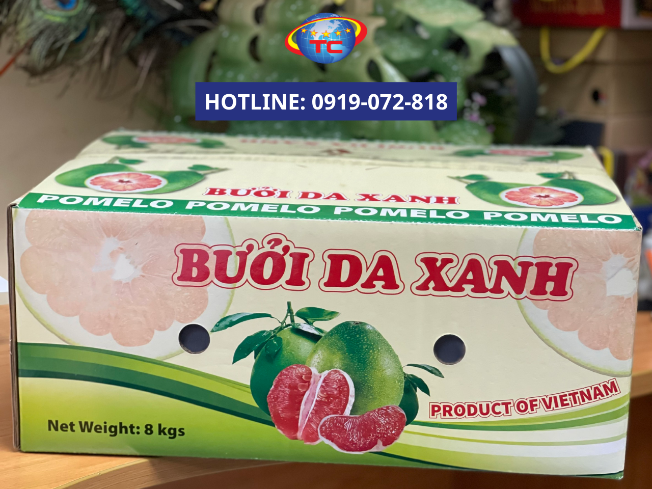 Thùng Carton Đựng Bưởi Xuất Khẩu Giấy 5 Lớp, 7 Lớp