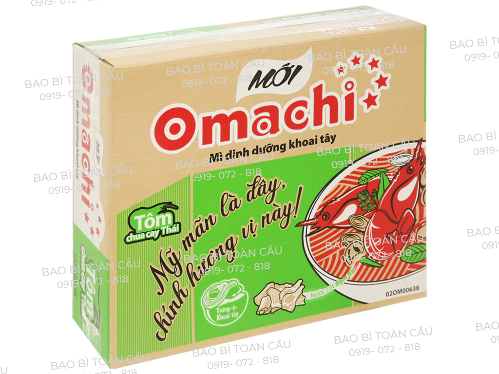 Sản xuất thùng xuất khẩu in flexo, ofset chất lượng cao