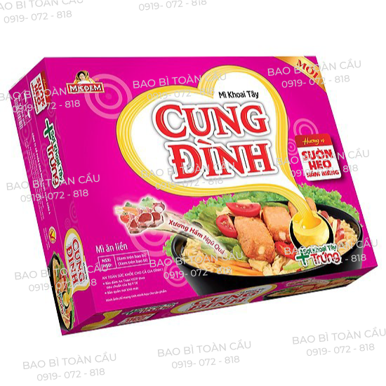 Sản xuất thùng xuất khẩu in flexo, ofset chất lượng cao