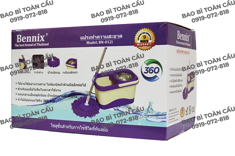 sản xuất thùng đựng cây lau nhà