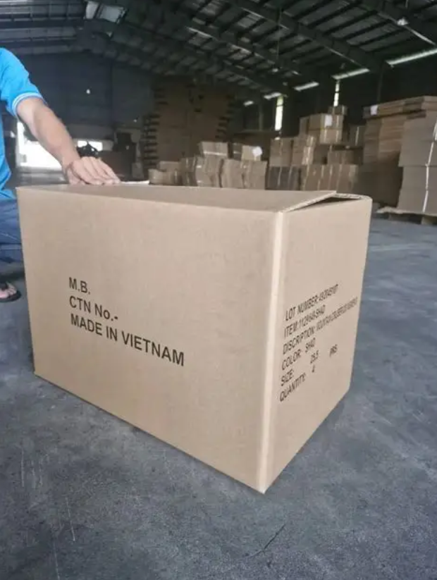 Thùng Carton Đựng Mía