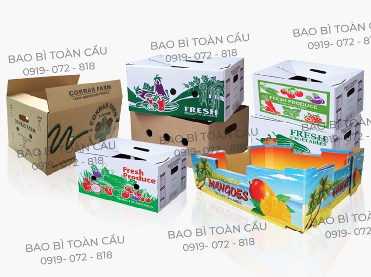 thùng carton chống thấm