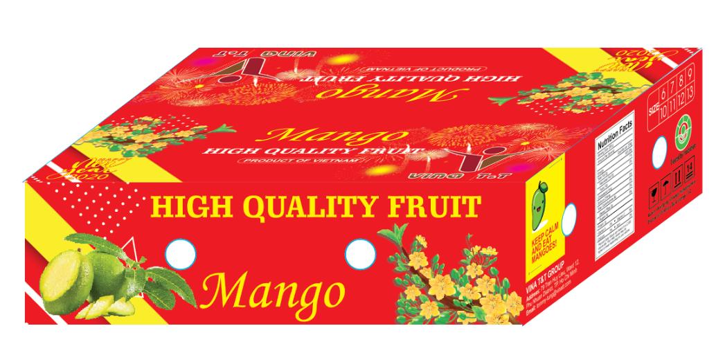 Thùng Xoài Xuất Khẩu Đi Mỹ 2020, Hàng Tết